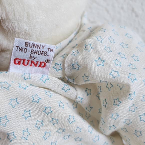 VINTAGE GUND Bunny Two Shoes Plush Kids Stuffed Animal Rabbit Toy - Picture 5 of 11